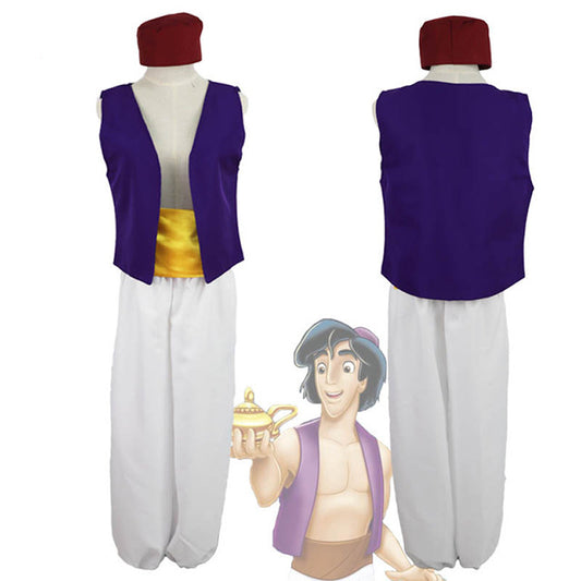 Adult Aladdin Lamp Prince Aladdin Costume for Boys