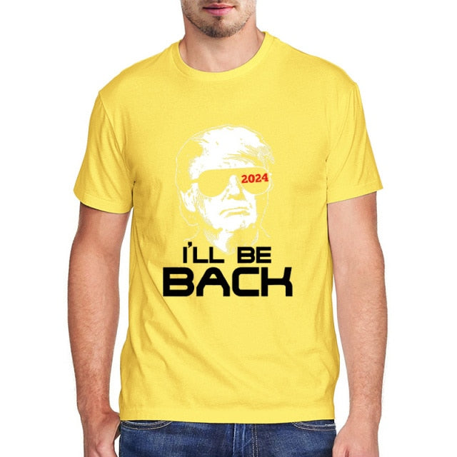 Donald Trump 2024 Be Back t shirt