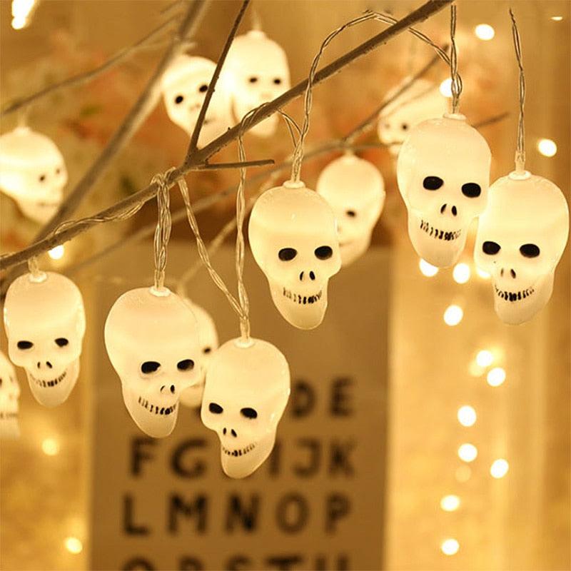 10Led Halloween Pumpkin Ghost Skeletons - All Halloween Costumes