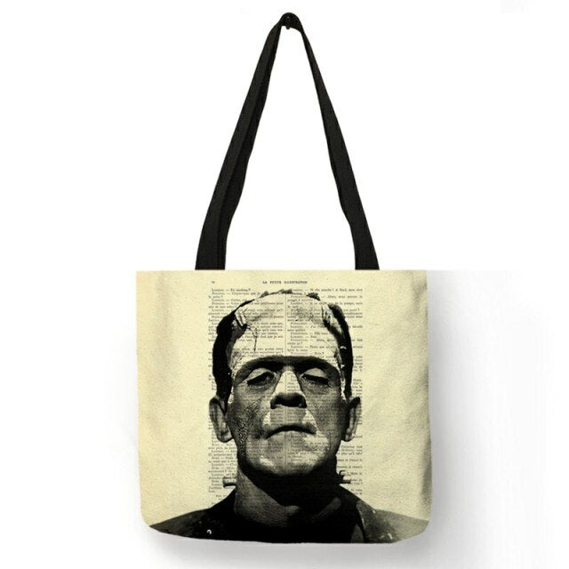 Frankenstein Patrick Hitchcock Print Tote Bag