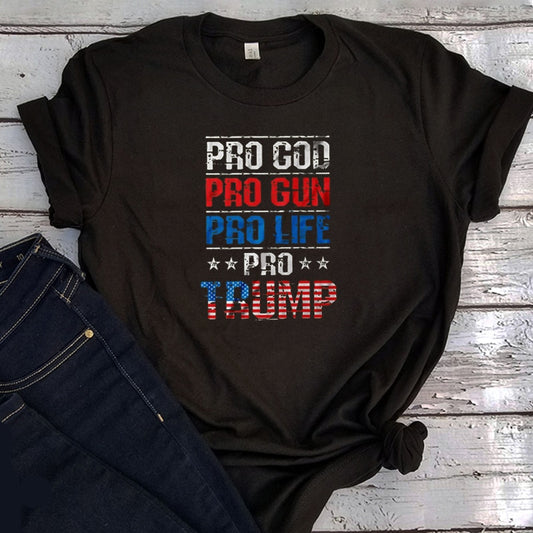 Halloween Trump 2024 American Flag Vintage Tshirt for adults