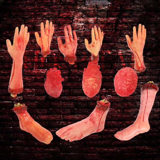 Horror Halloween Party Props Bloody Hand