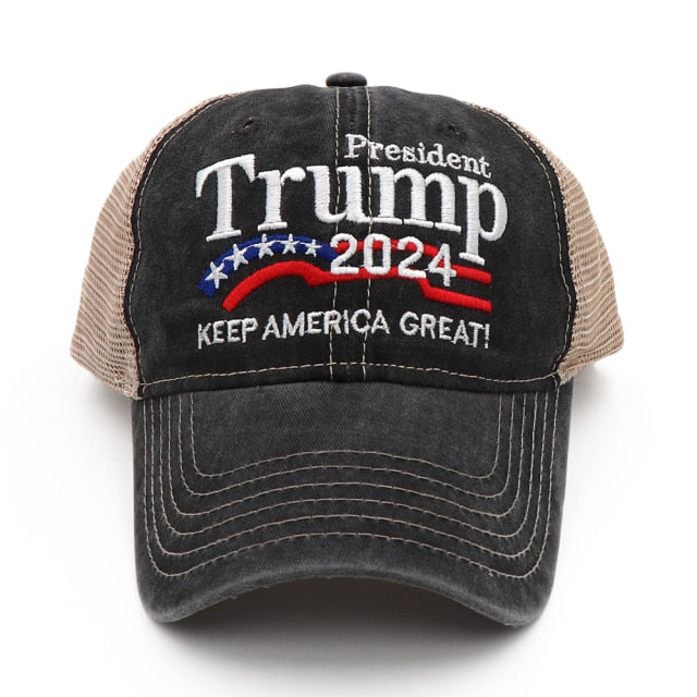 Trump 2024 Be Back President Cap