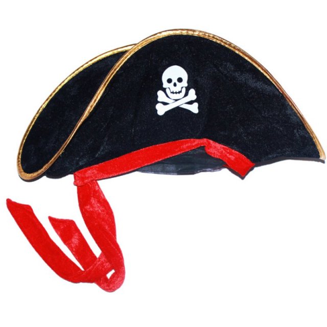 Caribbean Pirate Hat For Halloween