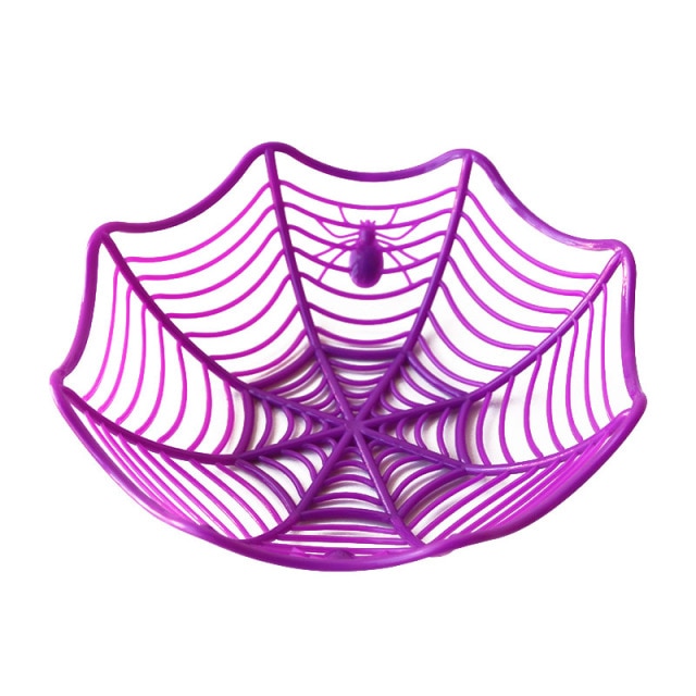 Spider Web Bowl For Halloween Decoration