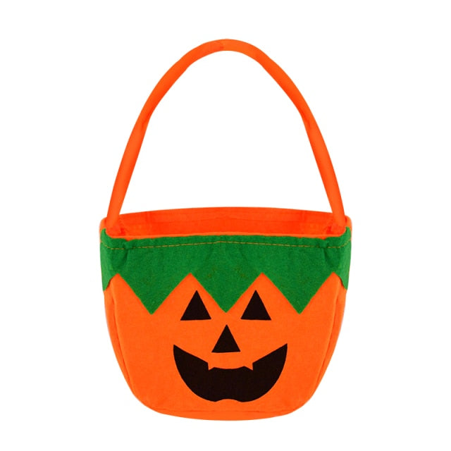 Halloween Pumpkin Trick Or Treat Bag