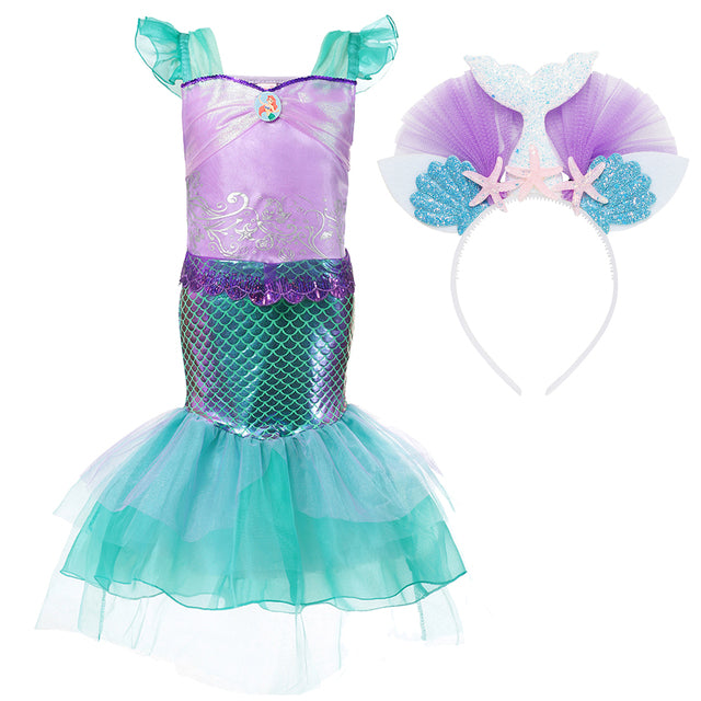 Mermaid Fancy Costume For Halloween