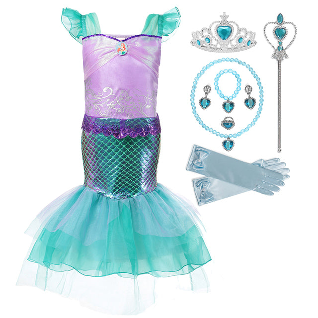 Mermaid Fancy Costume For Halloween