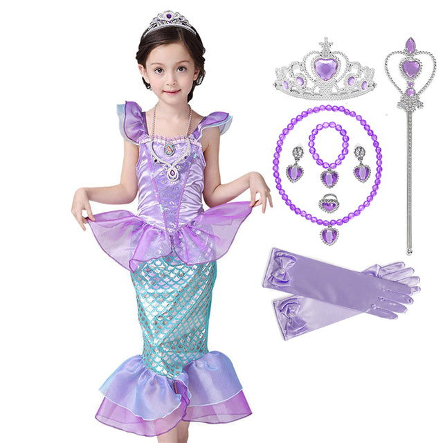 Mermaid Fancy Costume For Halloween