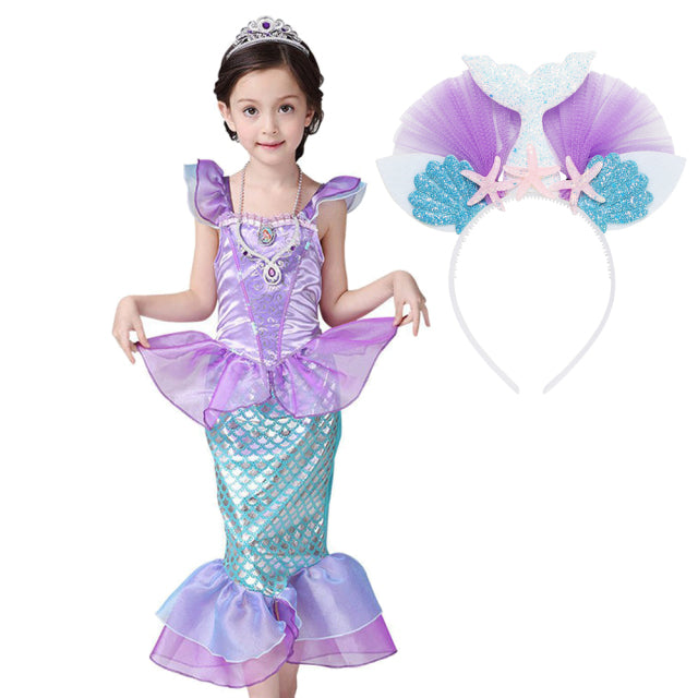 Mermaid Fancy Costume For Halloween