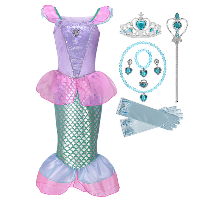 Mermaid Fancy Costume For Halloween