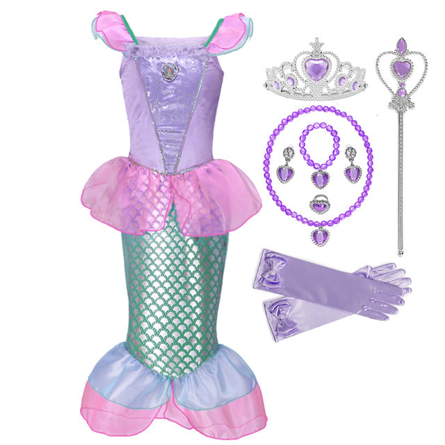 Mermaid Fancy Costume For Halloween