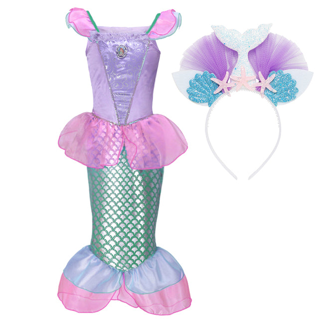 Mermaid Fancy Costume For Halloween