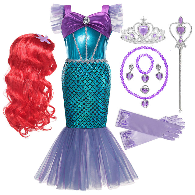 Mermaid Fancy Costume For Halloween