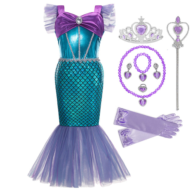 Mermaid Fancy Costume For Halloween
