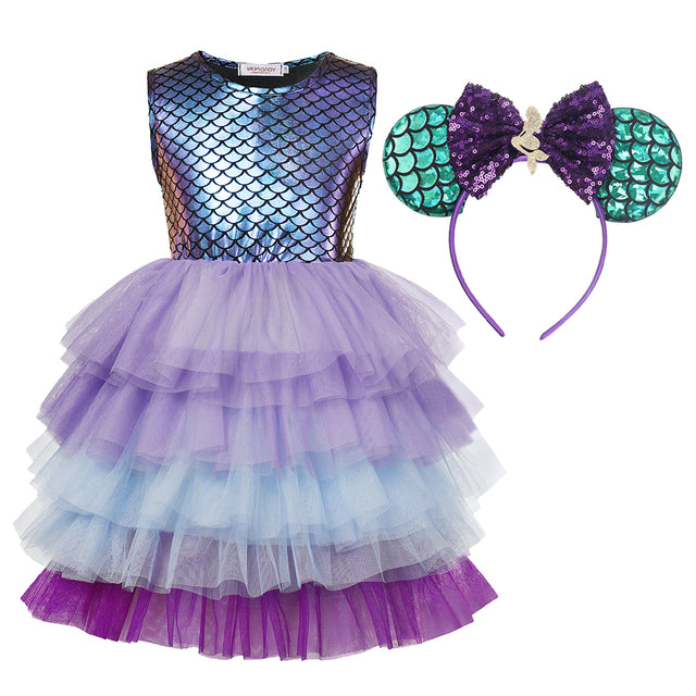 Mermaid Fancy Costume For Halloween