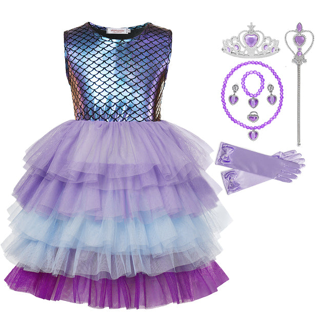 Mermaid Fancy Costume For Halloween