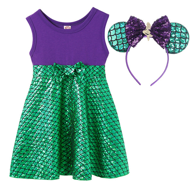 Mermaid Fancy Costume For Halloween
