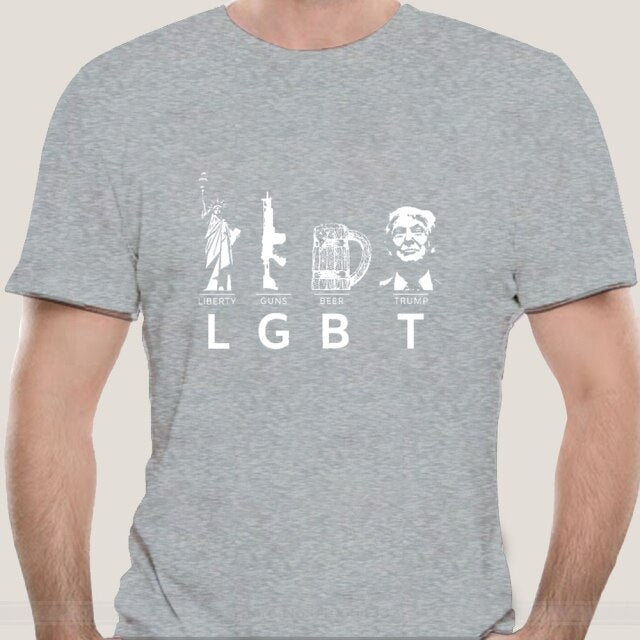 Liberty Guns Beer Trump T Shirts Trump
