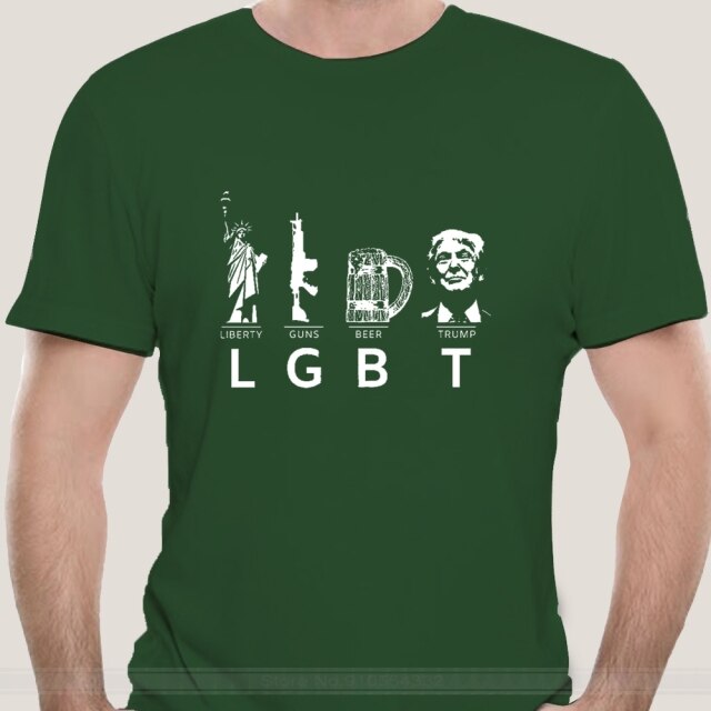 Liberty Guns Beer Trump T Shirts Trump