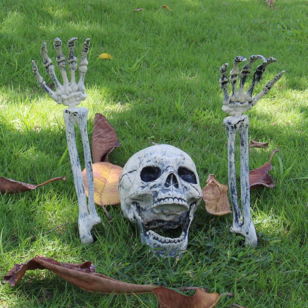 Skull Skeleton Horror Tombstone Halloween