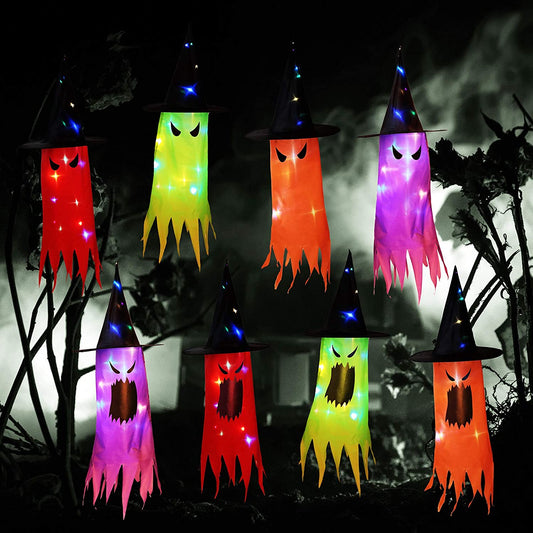 LED Witch Hats Halloween Decoration for adults