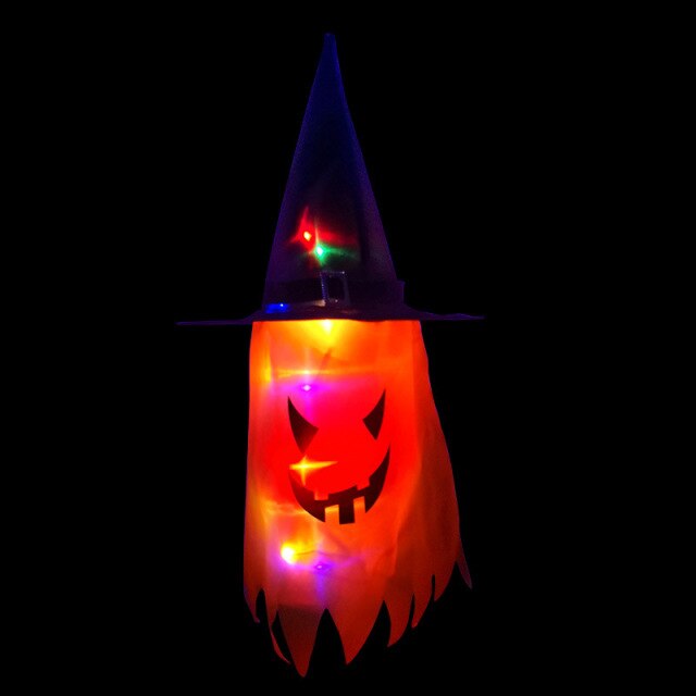 LED Witch Hats Halloween Decoration