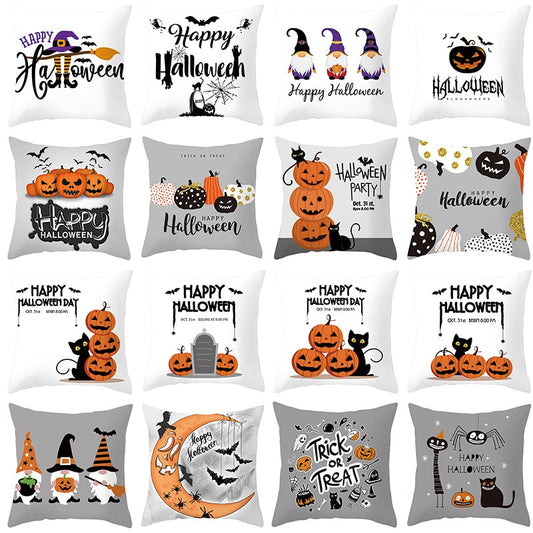 Halloween Pillowcase Pumpkin Cushion Cover Creative