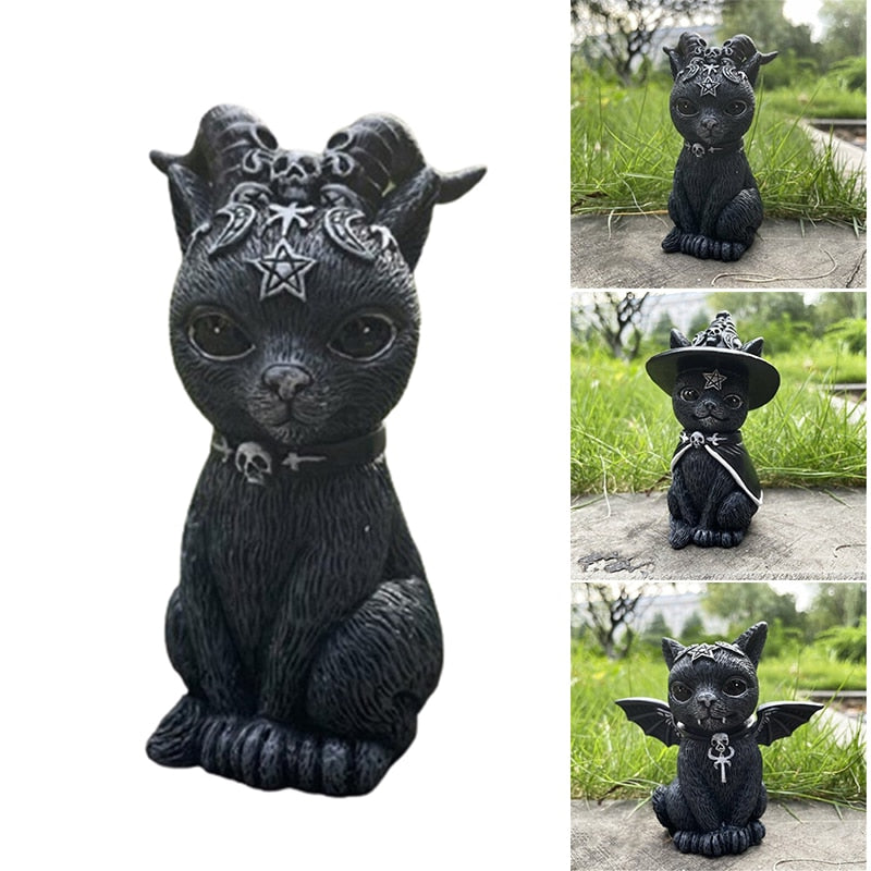 Resin Desktop Decoration Cat Sculpture