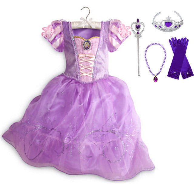 Disney Princess Party Dress up for Girls Halloween