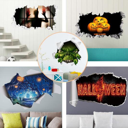 Scary 3D Wall Stickers