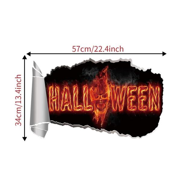 Scary 3D Wall Stickers