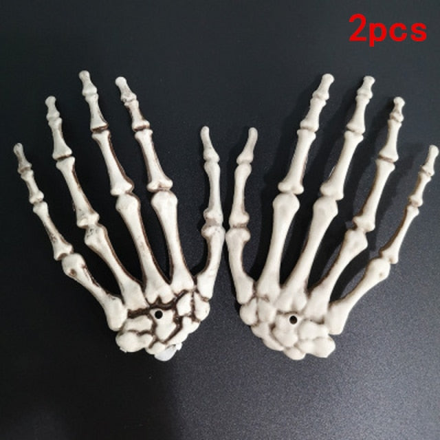 Scary Realistic Plastic Skeleton Hands