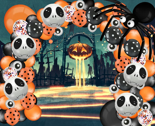 Halloween Garland Kit Balloon Arch Kit DIY