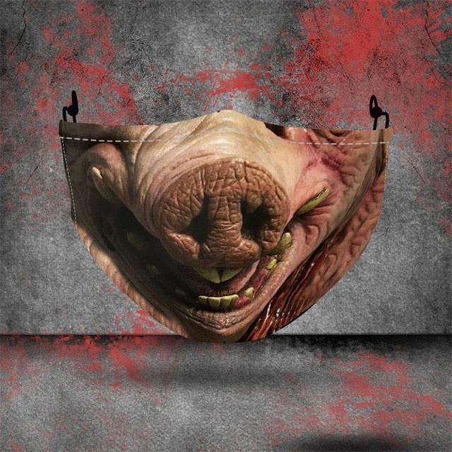 Pig Demon Mummy Zombie Vampire Mask