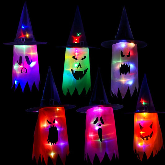 Halloween Decoration Witch Hats Led Light