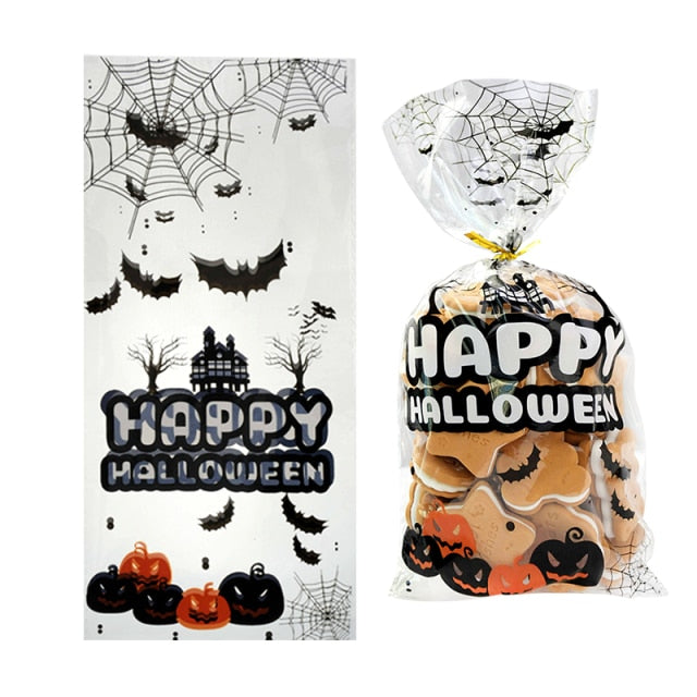 Pumpkin Skull Candy Bag For Halloween