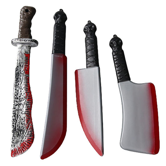 Halloween Handhold Fake Saw Knife Horror accessory