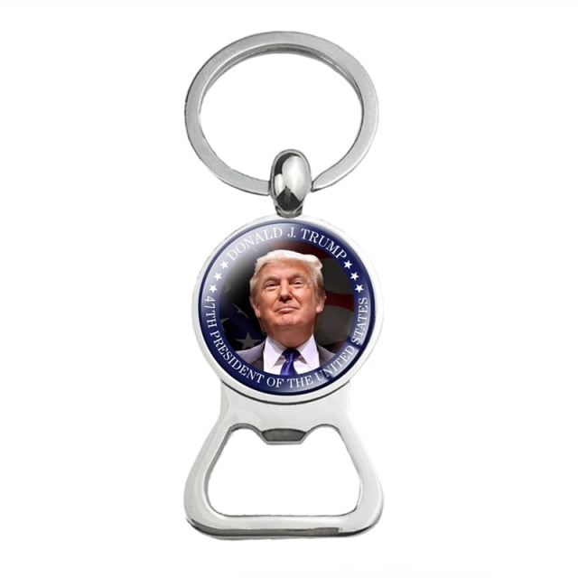 Donald Trump Themed Keychain