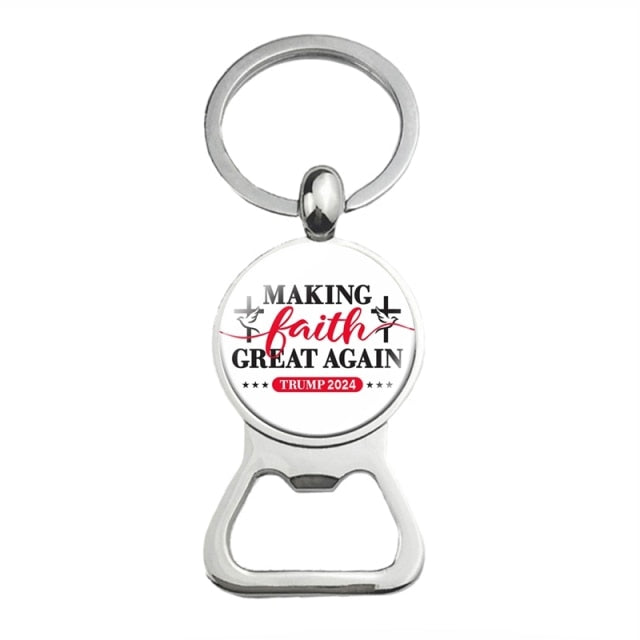 Donald Trump Themed Keychain