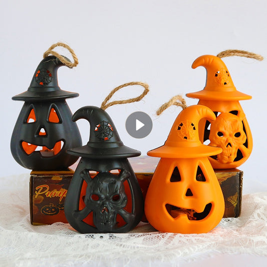 Pumpkin Lantern LED Decoration Light Table Top