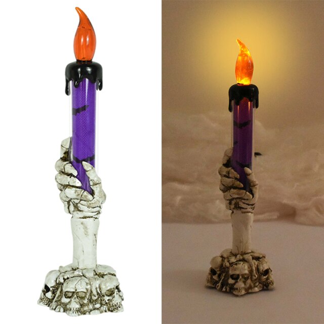 Skeleton Hand LED Candle Light For Halloween