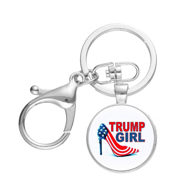 Trump 2024 Save America Again Keychain