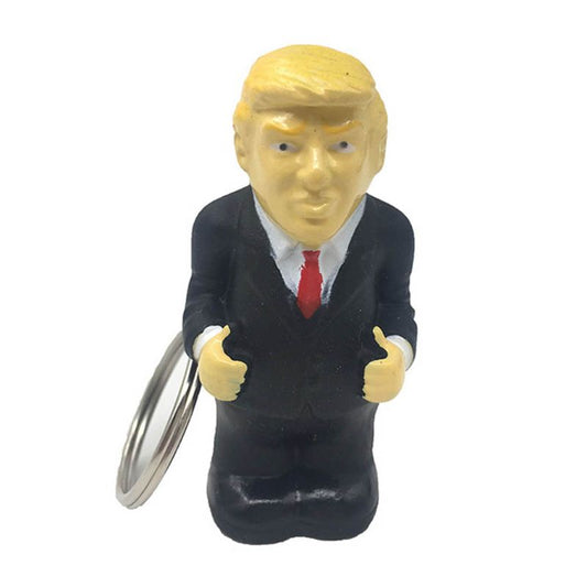 Halloween Donald Trump Keychain Crowded Stress Ball accessory