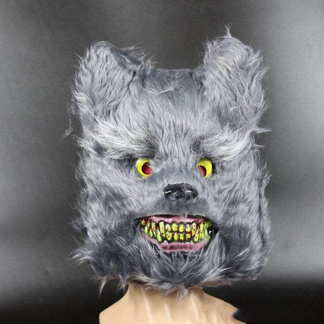 Wild Wolf Halloween Mask Bloody Bunny Killer