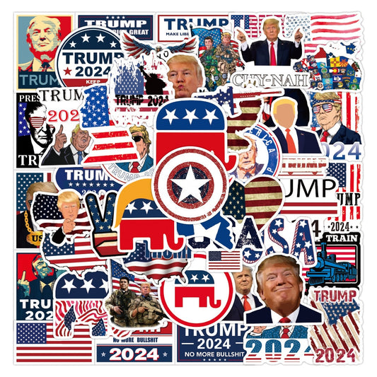 Halloween US Election Trump Graffiti Stickers