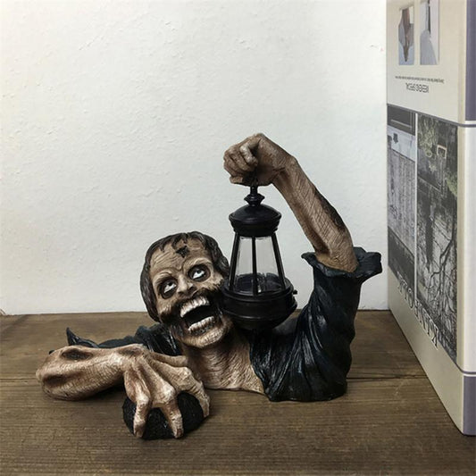 Scary Outdoor Decor Zombie Figurine For Halloween