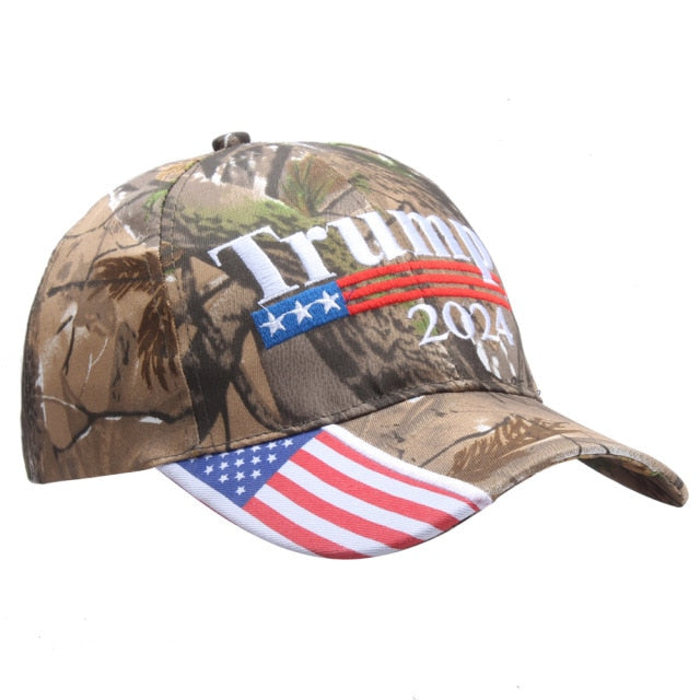 New Donald Trump 2024 Cap Camouflage