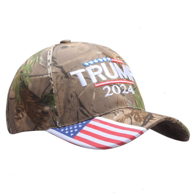 New Donald Trump 2024 Cap Camouflage
