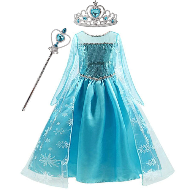 Girl Princess Cosplay Dress Drama Disguise Halloween Costumes